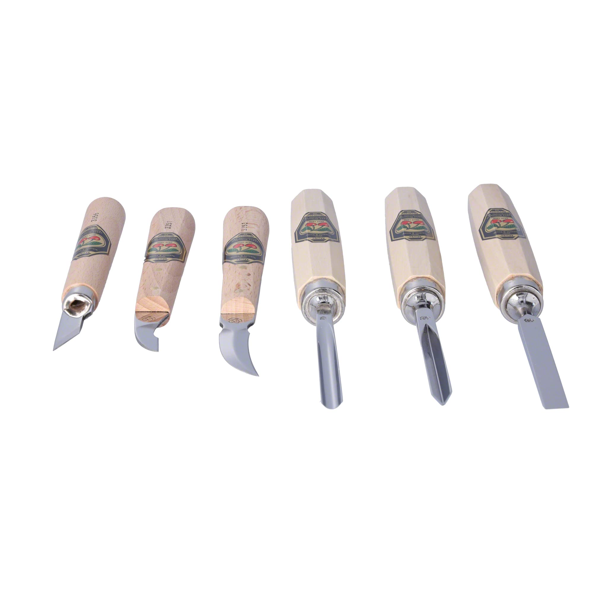 Amazon.com: Two Cherries 515-3437 7-Piece Wood Carving Set in Wood